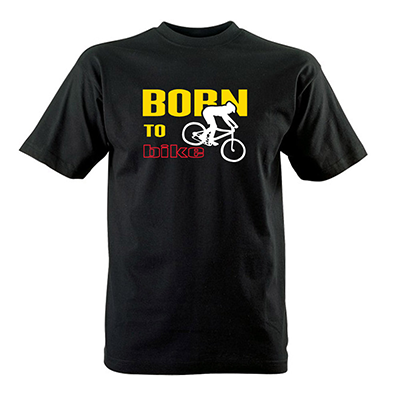 Tričko „Born to bike“ 3