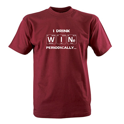 Tričko „Periodické víno“