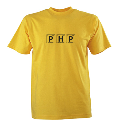 Tričko pro programátory PHP