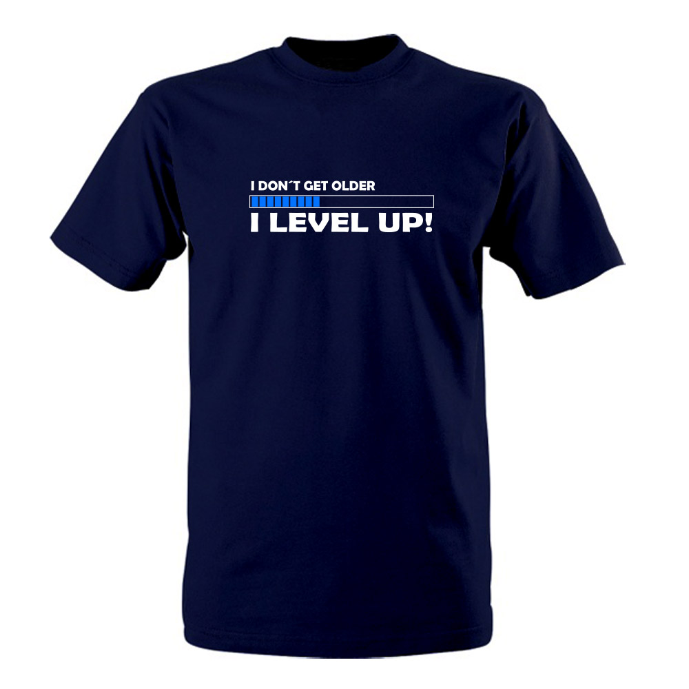 Tričko k narozeninám „I level up“